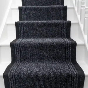Inca Black Stair Runner