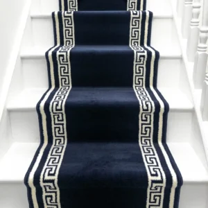 Key Blue Stair Runner