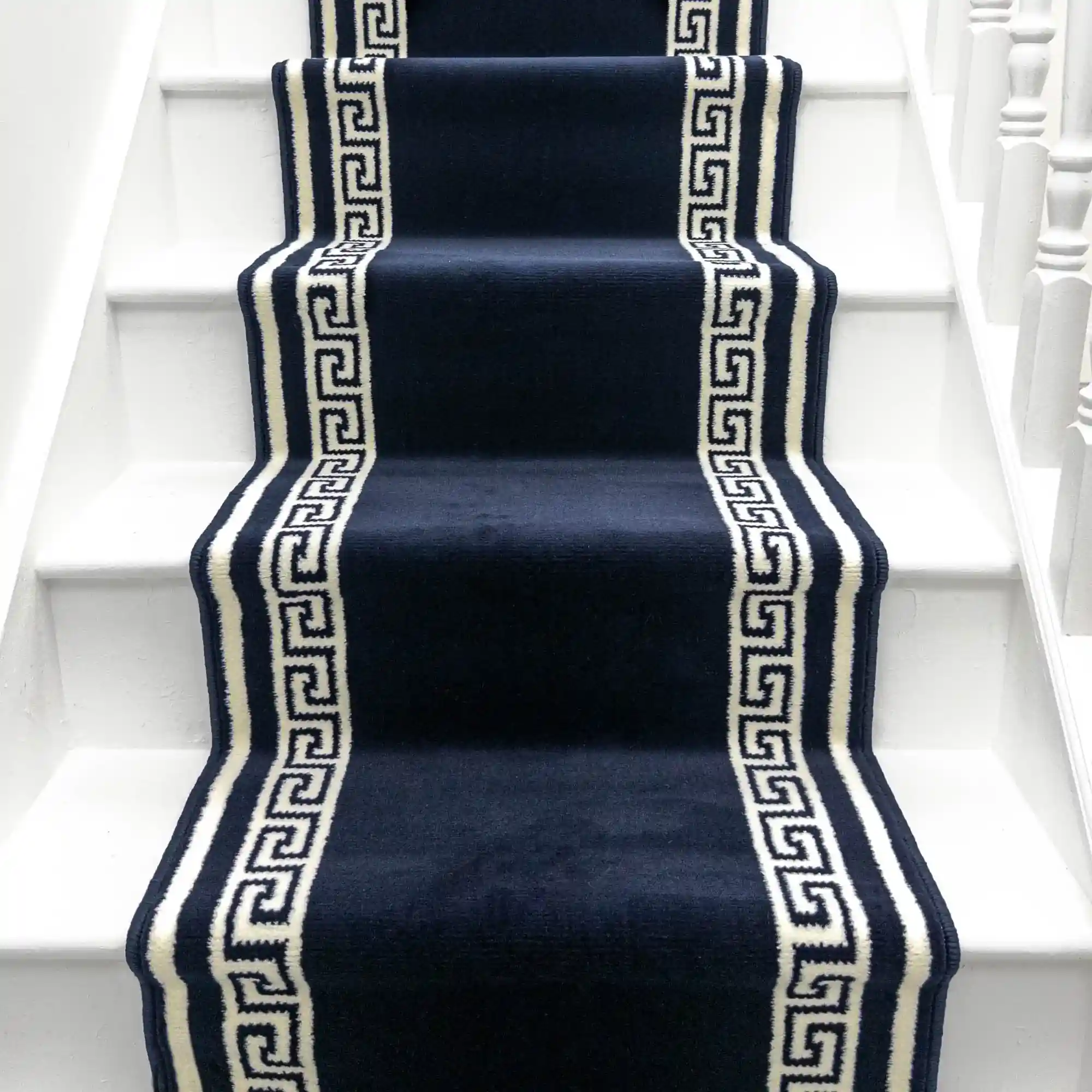 Key Blue Stair Runner