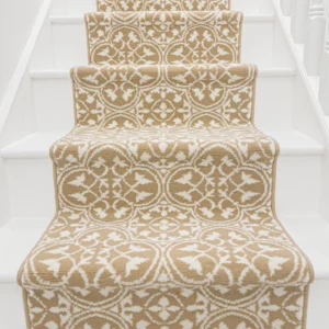 Mosaic Dark Beige Stair Runner