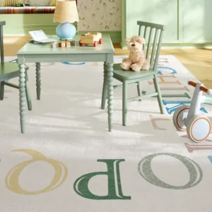 Easy as ABC Multicolor Rug