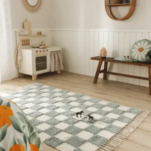 Lytte Kids Rug Caro Light Blue