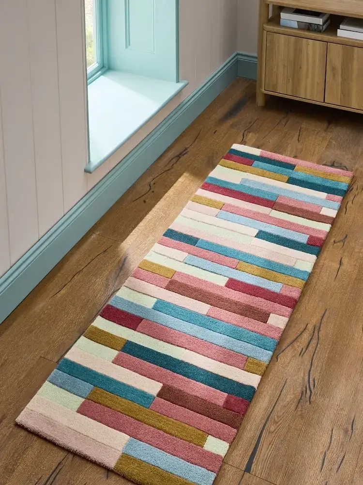 Multi Rio Broken Stripes Runner