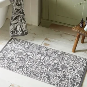 William Morris At Home Iron Sunflower Bath Mat