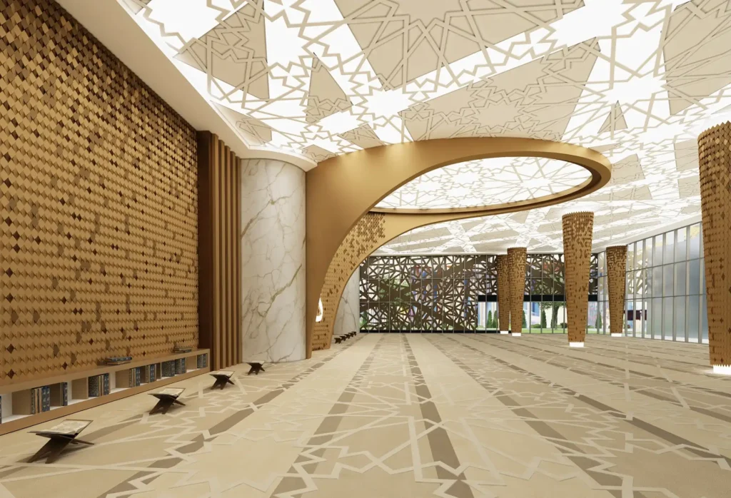 Mosque Carpet Flooring