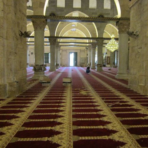 Aqsa Arch Majestic Design carpet in mosque