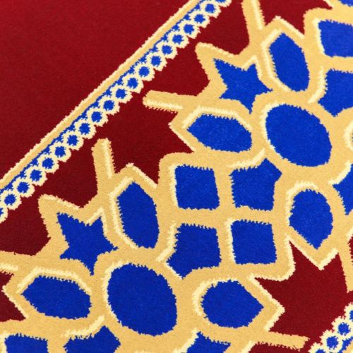 Maryam Deep Red Masjid Carpet
