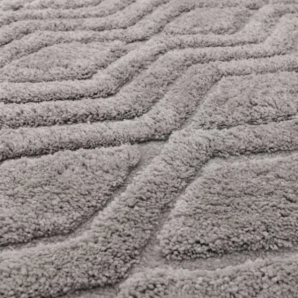 Harrison 3D Shag Rug Silvers